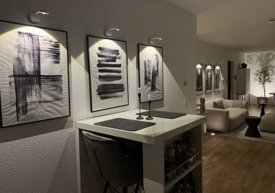 Juli 2025 bis March 2026 (flexible) Voll möblierte Designerwohnung zur Miete