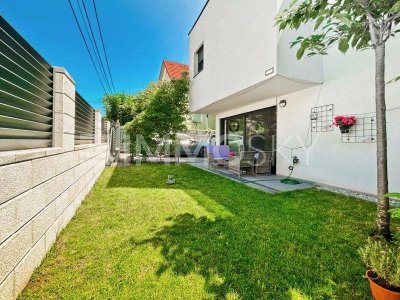 Familienglück nahe Teich Hirschstetten - Aussicht, Garten und Terrasse
