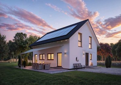 Perfekte Harmonie: Haus, Grundstück & Finanzierung aus einer Hand.