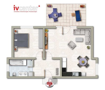 Tolle Gartenwohnung mit großzügiger Terrasse