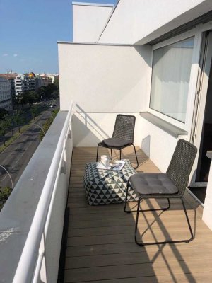 2 Zimmer Dachgeschoss Maisonette mit Terrasse in Zentrum Berlins