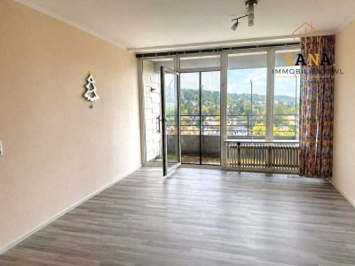 Wohnen mit Weitblick – 2-Zimmer-Wohnung mit Balkon im 11. Obergeschoss in Bielefeld-Sieker