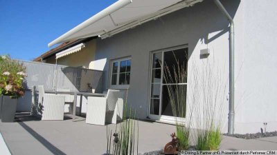 schmuckes Reihenendhaus mit großer Terrasse, Sauna und 2 Carport-Stellplätze