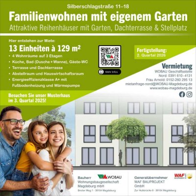 modernes Familienwohnen mit eigenem Garten ab Mai 2026