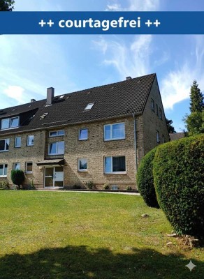 Erdgeschoss - Eigentumswohnung (65m2)  mit grünem Garten **** courtagefrei ****