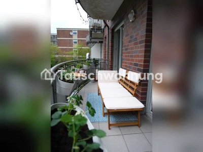 Tauschwohnung: Schöne kleine Wohnung - zentral und grün