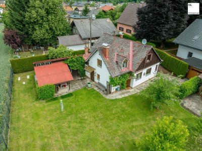 Ihr neues Zuhause mit Charme, Werkstatt und romantischem Wintergarten – Einfamilienhaus mit großem Garten in Attnang-Puchheim