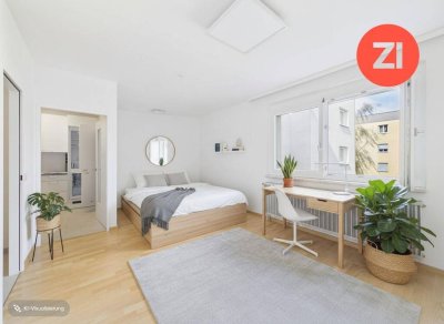 Renovierte 1- Zimmer Wohnung am Froschberg mit Tiefgaragenparkplatz