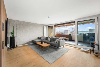Skyline-Feeling in Nürnberg - Exklusive Traumwohnung mit Swimmingpool und Sauna