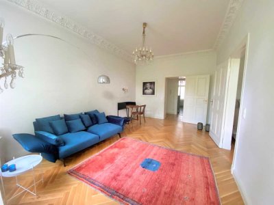 möblierte Gartenwohnung in der Oderberger Straße bis 30.04.2028