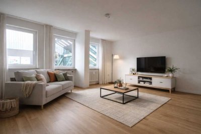 Urban living pur: 2-Zimmerwohnung mit direkter U-Bahn-Anbindung