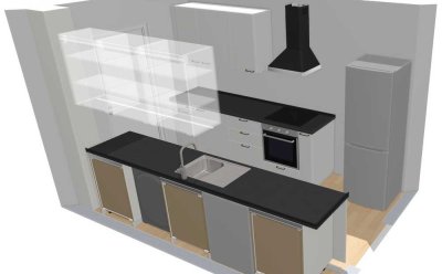 Übergabe nach Modernisierung: Barrierearme 2,5-Zimmer Wohnung in Ruthenberg
