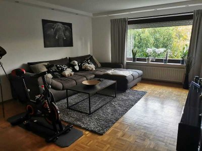 Geldersheim: helleOG-Whg. mit Südbalkon, Garten u, großer Garage