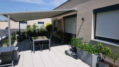 Attraktive 4,5-Zimmer-Penthouse-Wohnung mit Einbauküche in Seckach