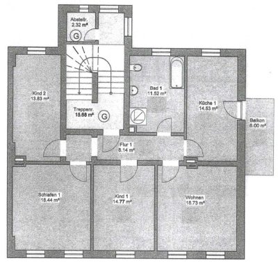+++ Top geschnittene 4 - Zimmerwohnung mit Balkon +++