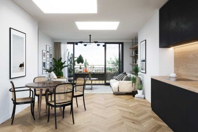 Baugenehmigter Dachgeschossrohling (Spitzboden/Kriechboden) zum Ausbau in super Lage von Adlershof!