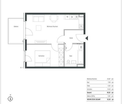Moderne 2-Zimmer-Wohnung mit Balkon in der Plaza Pasing – zentrale Lage