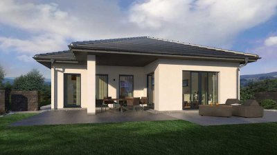 Einzugsfertiger und individueller Bungalow - Einfamilienhaus mit Walmdach zum Kauf