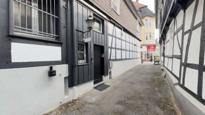 Charmante 2,5-Zimmer-Dachgeschosswohnung in Hattingens Altstadt mit hohen Decken und Komfort