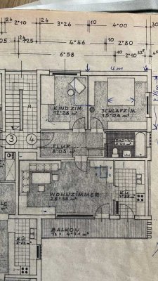 Helle 3-Zimmer Wohnung mit Balkon im 1. OG in Augsburg-Hammerschmiede