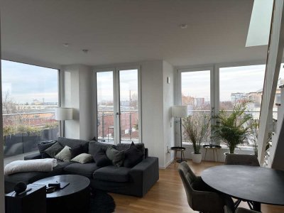 Exklusives Penthouse mit 3 Zimmern und Balkon in Berlin-Pankow