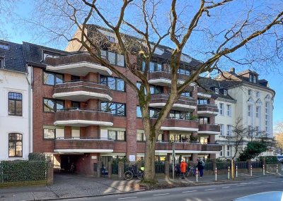 Lichtdurchflutete 3-Zimmer-Wohnung mit drei Balkonen in Bestlage Krefeld