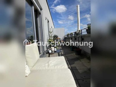 Tauschwohnung: Kleine, feine Wohnung in Obergiesing mit Dachterasse