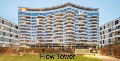 FLOW TOWER KÖLN
moderne,sonnige 3-Zimmer-Wohnung 
in der 8.Etage mit atemberaubenden Fernblick!