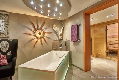 RESERVIERT - Maisonette Gartenwohnung - Wellness, Natur und Weitblick