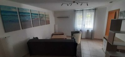 Pendlerwohnung voll möbliert/1,5-Raum-Hochparterre/PKW-Stellplatz/WLAN uvm. in Bingen am Rhein