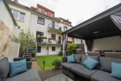 Kapitalanlage ODER Eigennutzung: Modernisiertes Reihenmittelhaus in der Nähe vom Tabakquartier