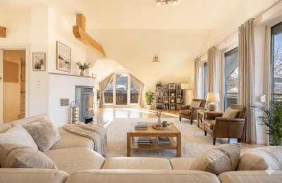 Vier Balkone. Vier Blickwinkel - Lichtdurchflutete Dachgeschoßwohnung in ruhiger Lage von Thalgau