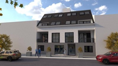 Urbanes Dachgeschoß-Apartment mit XL Terrasse - 2 Zi - Erstbezug - Klimaanlage