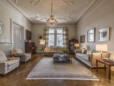 Elegante Stilaltbauwohnung in direkter Lage am Kurpark
