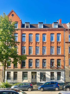 Zum 1. Januar 2026: Nähe Schrevenpark / Wilhelmsplatz / Exer: Helle 3-Zimmer Wohnung mit Balkon