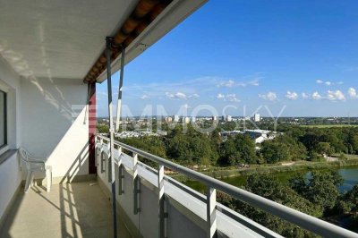 Aussicht genießen – frisch renoviert mit Balkon zum Europakanal