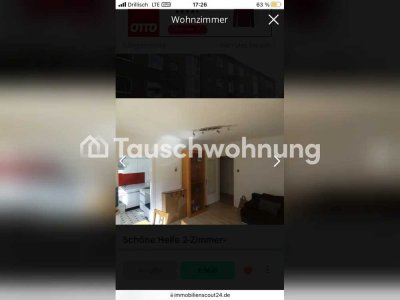 Tauschwohnung: Schöne 2 Zimmer Wohnung mit Balkon und EBK gg grösser