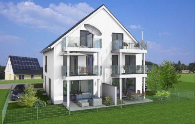 Doppelhaushälfte mit Südgarten und 2 Balkonen inkl. Baugenehmigung