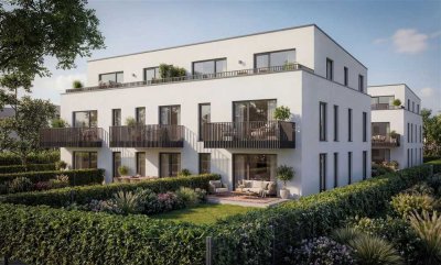 Leben im Westen Regensburgs! Hochwertige 2-Zi.-Neubau-Wohnung mit Terrasse und Garten