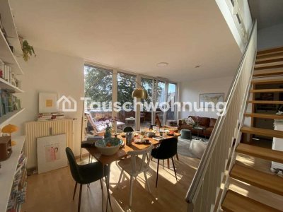 Tauschwohnung: Bieten 2Z M und D-Wohnung mit großem Balkon gegen größer