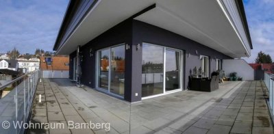 Eindrucksvolle Penthouse-Wohnung mit großer Dachterrasse in Forchheim