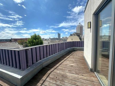 Zentrale 3-Raum-Mietwohnung im Dachgeschoss in Leipzig Zentrum-Ost – Wentzel Dr.