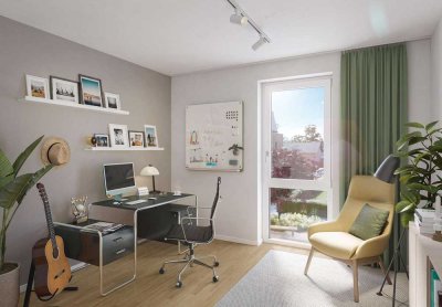 Barrierefreie 2 Zimmer - Wohnung mit Westbalkon