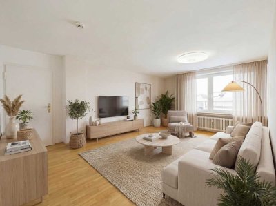 Viel Platz zum Wohlfühlen - Gepflegte 4-Zimmer-Wohnung mit Balkon & Stellplatz in Landshut!