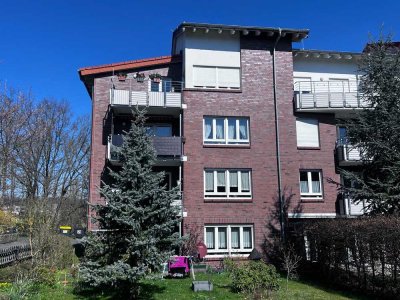 In toller Siedlung in Grimma 2 Zimmer ETW mit Balkon und Stellplatz