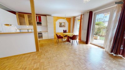 Barrierefreie 2-Zimmer-Wohnung mit Garten