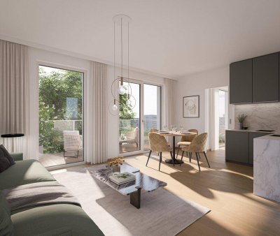 Neubau 2 Zi Wohnungen mit Balkon