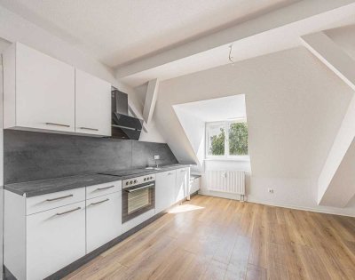 Idyllische Wohnsiedlung: Sanierte Wohnung mit Balkon und Tiefgaragenstellplatz möglich