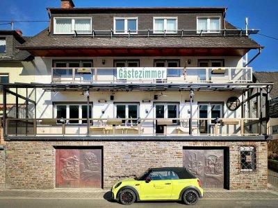 Gastro, Gästebetrieb, Wohnheim:
Ideen-Haus mit Moselblick