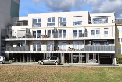 AKTION, inkl. Garagenplatz u. Stellplatz, Erstbezug, günstige 3 Zi Wohnung, offener Grundriss, 12m² Loggia, Homeoffice, TOP öffentl. Anbindung, im Zentrum von Vösendorf